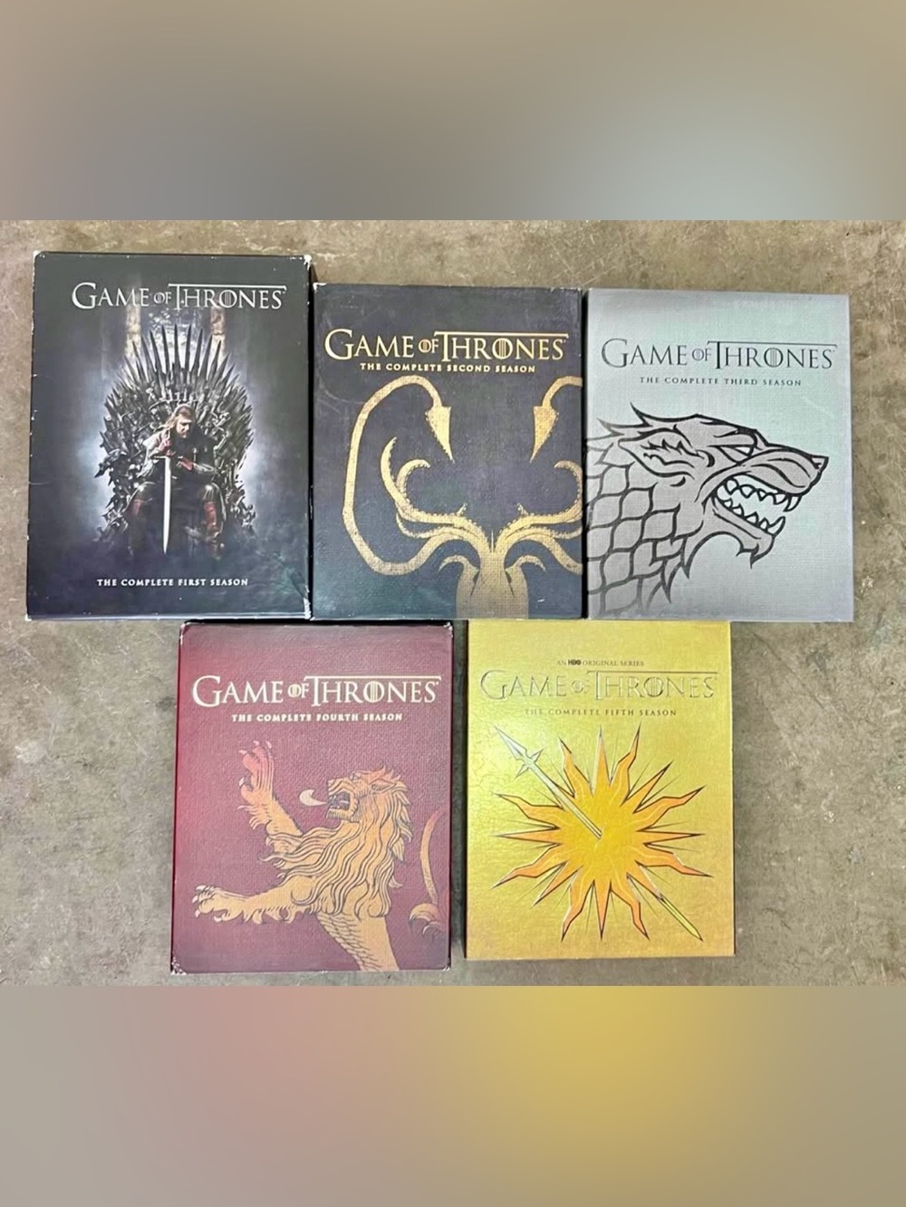 Game Of Thrones seasons 1-5 (Blu-ray)